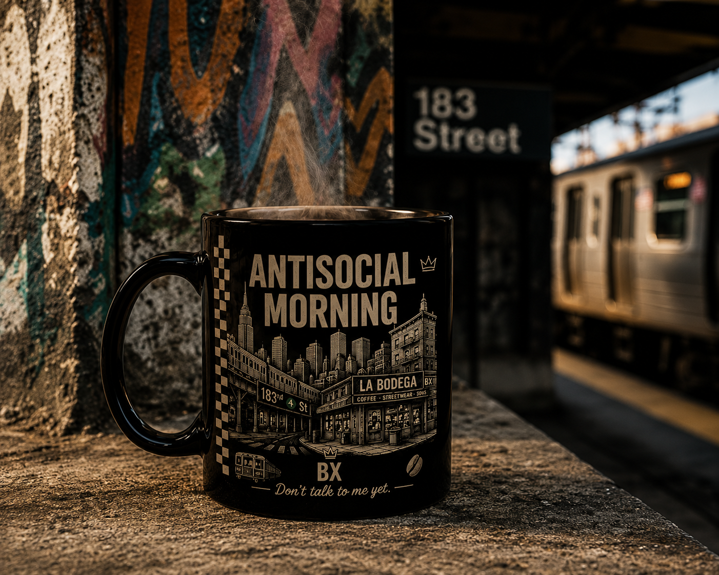 ANTISOCIAL MORNING Mug