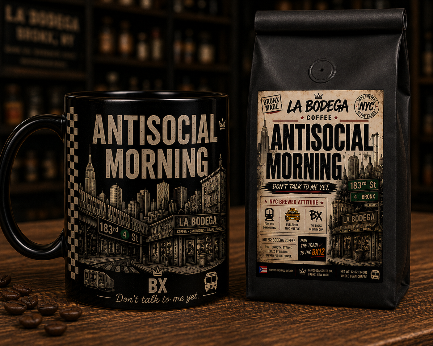 ANTISOCIAL MORNING Mug