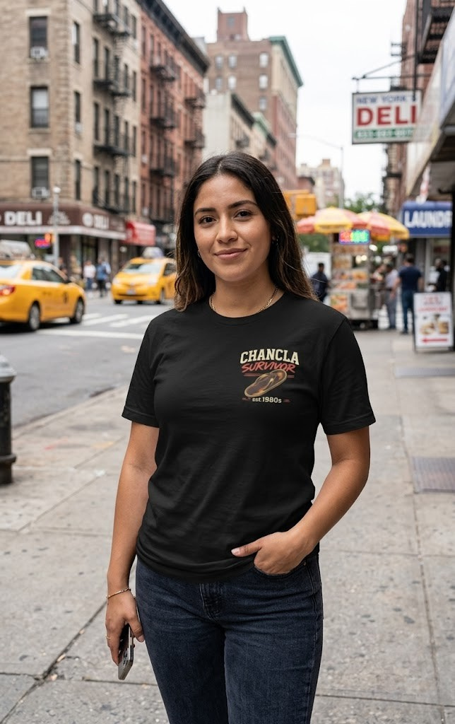 Chancla Survivor T-Shirt – NYC Bodega Streetwear Tee