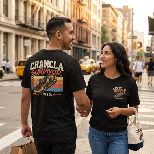 Chancla Survivor T-Shirt – NYC Bodega Streetwear Tee