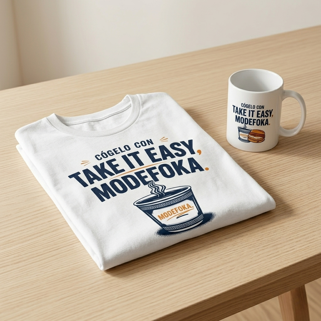 Cógelo Con Take It Easy, Modefoka T-Shirt — NYC Bodega Culture Tee